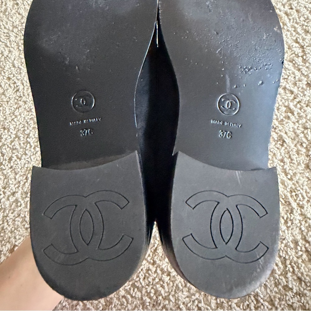 CHANEL black loafers - Picture 4 of 10